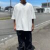 【Unisex】armi | アーミィ　『残布』Zan;p T Oversize - WHITE - 画像 (3)
