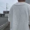 【Unisex】armi | アーミィ　『残布』Zan;p T Oversize - WHITE - 画像 (6)