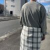 【Men's】SEABEES | シービーズ　Pigment Henley neck Thermal L/S - PIGMENT GREY - 画像 (8)