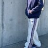 【Unisex】NEEDLES | ニードルズ　Track Pant [POLY SMOOTH] - ICE WHITE [MR286] - 画像 (5)