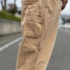 【Unisex】MADE by sunny side up. | メイド バイ サニーサイドアップ　Re Tarpered Duck Pants - BEIGE / SIZE 2 [SR-193-005] - 画像 (5)