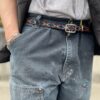 【Unisex】MADE by sunny side up. | メイド バイ サニーサイドアップ　Re Tarpered Duck Pants - BLACK / SIZE 2 [SR-193-005] - 画像 (4)