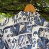 【Men's】patagonia | パタゴニア　Men's La'au Pataloha Shirt - ISLAND SEEDS : UTILITY BLUE [52552] - 画像 (14)