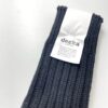 【Unisex】decka Quality Socks | デカ クオリティーソックス　Cased Heavyweight Plain Socks - BLACK - 画像 (3)