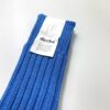 【Unisex】decka Quality Socks | デカ クオリティーソックス　Cased Heavyweight Plain Socks - BLUE - 画像 (3)
