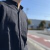 【Men's】*A VONTADE | アボンタージ　Banded Collar Shirts - BLACK - 画像 (5)