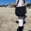【Unisex】BAICYCLON by bagjack | バイシクロン バイ バッグジャック　Tape Fringe One Shoulder Bag (Small) - BLACK [BCL-83] - 画像 (6)