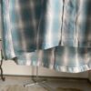 【Men's】BIG MIKE | ビッグマイク　Rayon Mix Ombre Check Shirts - MINT × WHITE - 画像 (10)