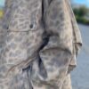 【Men's】NEEDLES | ニードルズ　C.P. Jacket [Poly Taffeta / Animal Printed] - BEIGE - 画像 (7)