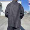 【Men's】NEEDLES | ニードルズ　S.C. Shirt [C/Pe/Pu Papillon Jq.] - BLACK - 画像 (7)