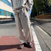 NEEDLES | ニードルズ　PAJAMA SET [Poly Sateen] - BEIGE [MR267] - 画像 (10)