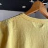 【Unisex】free rage | フリーレイジ　Rycycle Cotton Tee Solid - YELLOW - 画像 (12)