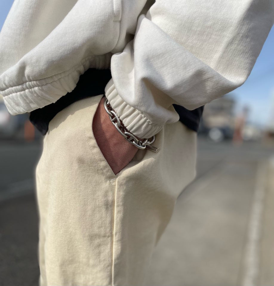 【Men's】BIG MIKE | ビッグマイク Duck Easy Pants - NATURAL - 画像 (5)