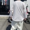 【Unisex】WALLA WALLA SPORT | ワラワラスポーツ　3/4 Baseball Tee - IVORY - 画像 (7)