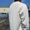 【Men's】BIG MIKE | ビッグマイク　10oz Henry Neck L/S Tee - NATURAL - 画像 (6)