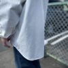 【Men's】free rage | フリーレイジ　"STANDARD" No Collar Denim Shirt - WHITE - 画像 (6)