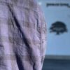 【Unisex】Rebuild by Needles | リビルドバイニードルズ　Flannel Shirt  7Cut Wide Sht / Over Dye - PURPLE Ⅰ - 画像 (8)