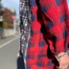 Rebuild by Needles | リビルドバイニードルズ　Flannel Shirt - 7Cut Wide Sht / Ⅰ - 画像 (5)