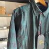 【Unisex】Rebuild by Needles | リビルドバイニードルズ　Flannel Shirt  7Cut Wide Sht / Over Dye - GREEN Ⅰ - 画像 (11)
