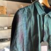 【Unisex】Rebuild by Needles | リビルドバイニードルズ　Flannel Shirt  7Cut Wide Sht / Over Dye - GREEN Ⅱ - 画像 (13)