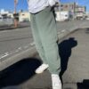 【Men's】BURLAP OUTFITTER | バーラップアウトフィッター　Fleece Track Pant Solid - FOLIAGE - 画像 (2)
