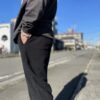 【Men's】BURLAP OUTFITTER | バーラップアウトフィッター　Fleece Track Pant Solid - BLACK - 画像 (3)