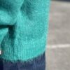 【Unisex】NEEDLES | ニードルズ　Zipped Mohair Cardigan - EMERALD [NS283] - 画像 (5)