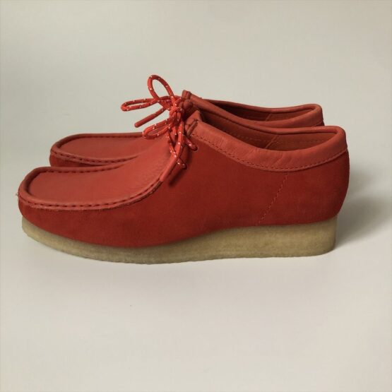 CLARKS ORIGINALS | クラークスオリジナルス　Wallabee - RED COMBI SUEDE