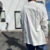 【Unisex】armi | アーミィ　『残布』Zan;p LONG_OVER - WHITE - 画像 (7)