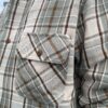 【Men's】BIG MIKE | ビッグマイク　Heavy Flannel Shirts - MINT×BRN×OFF - 画像 (4)