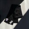 【Unisex】Cozy Cashmere Company | コージーカシミヤカンパニー　 Cashmere Single Rib Scarf - BLACK - 画像 (3)