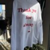 melple | メイプル　melple×SALVAGE PUBLIC Thank you ロンTee - ホワイト - 画像 (10)