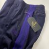 【Unisex】NEEDLES | ニードルズ　Track Pant [POLY SMOOTH] - NAVY [NS246] - 画像 (3)