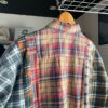【Unisex】Rebuild by Needles | リビルドバイニードルズ　Flannel Shirt 7Cut Wide Sht - C - 画像 (10)
