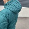 【Ladies】patagonia | パタゴニア　K's Diamond Quiilted Hoody - Cascade Green - 画像 (8)