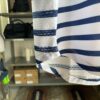 【Unisex】STAMP Run&Co | スタンプ ランアンドカンパニー　STAMP Wide Tee "BORDER" - WHITE / NAVY - 画像 (12)