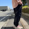 【Unisex】BURLAP OUTFITTER | バーラップアウトフィッター　Track Pant Solid - BLACK - 画像 (4)