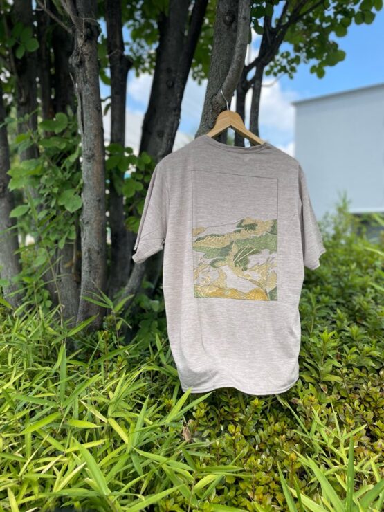 【Men's】patagonia | パタゴニア　M's Cap Cool Daily Graphic Shirt - LANDS TRAILWAYS : SEABIRD GREY X-DYE [45355]