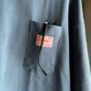 【Men's】BIG MIKE | ビッグマイク　Heavy Wide Sunglasses Pocket S/S Tee - MARIN BLUE - 画像 (9)