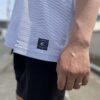 【Men's】FRANK & MORRIS | フランクアンドモリス　F&M MOIRE Tee 02 -  WHITE / NAVY - 画像 (5)