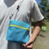 【Unisex】City To Summit | シティートゥーサミット　Runners Sacoche - NEON BLUE - 画像 (4)