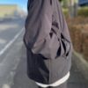 【Unisex】Needles | ニードルズ　Warm Up V-Neck Jacket - Poly Ripstop - BLACK - 画像 (6)
