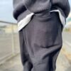 【Men's】BURLAP OUTFITTER | バーラップアウトフィッター　Fleece Track Pant Solid - BLACK - 画像 (13)