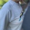 【Ladies】patagonia | パタゴニア　Kid's Cap Silkweigt T-Shirt - FOXY FITZ : TAILORED GREY [62380] - 画像 (4)