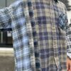 【Unisex】Rebuild by Needles | リビルドバイニードルズ　Flannel Shirt 7Cut Wide Sht - A - 画像 (5)