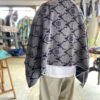 【Unisex】South2 West8 | サウスツーウエストエイト　Bath Towel - TARGET & SKULL [GREY×PURPLE] - 画像 (9)