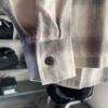 【Men's】BIG MIKE | ビッグマイク　Light Flannel Shirts - WHITE × OLIVE [Ombre Check Shirts] - 画像 (12)
