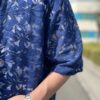 【Unisex】NEEDLES | ニードルズ　Cabana Shirt [C/Pe/R Lace Cloth / FLOWER] - NAVY [MR252] - 画像 (8)