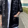 【Unisex】NEEDLES | ニードルズ　Cabana Shirt [C/Pe/R Lace Cloth / FLOWER] - BLACK [MR252] - 画像 (9)