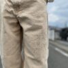 【Unisex】MADE by sunny side up. | メイド バイ サニーサイドアップ　Re Tarpered Duck Pants - BEIGE / SIZE 3 [SR-193-005] - 画像 (5)